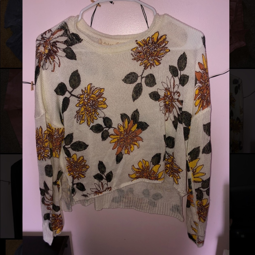 Crop sweater